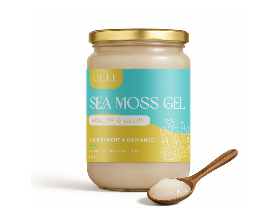 Gold Sea Moss Gel UK — Wildcrafted from St. Lucia | Irie Sea Moss