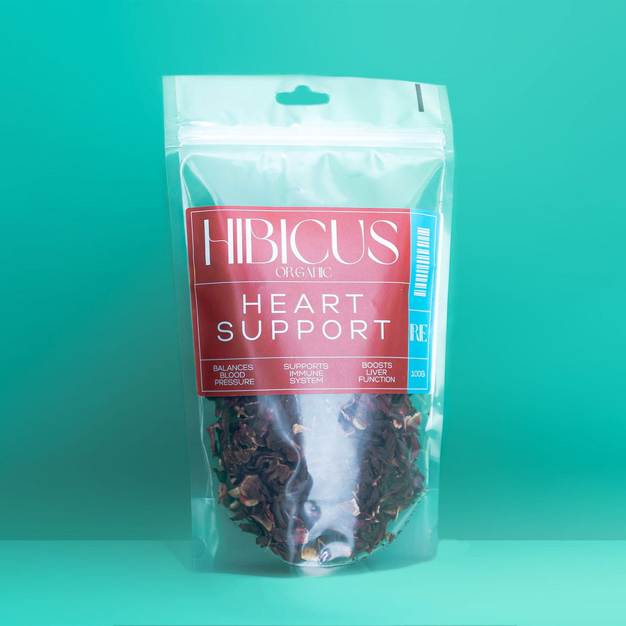 Organic Hibiscus Tea – Herbal Antioxidant for Heart & Weight Support