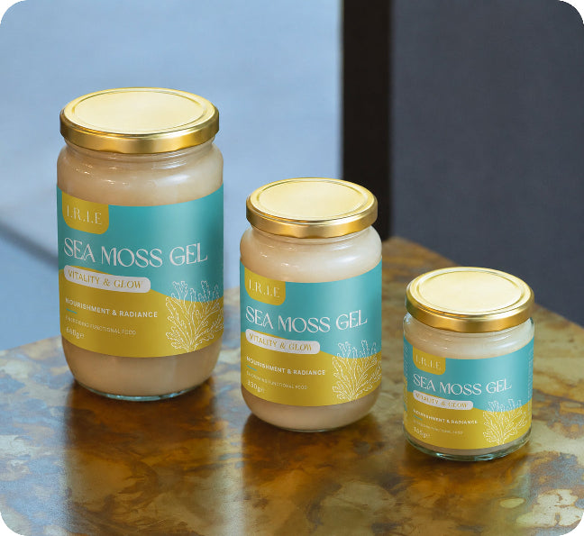 Gold Sea Moss Gel UK — Wildcrafted from St. Lucia | Irie Sea Moss