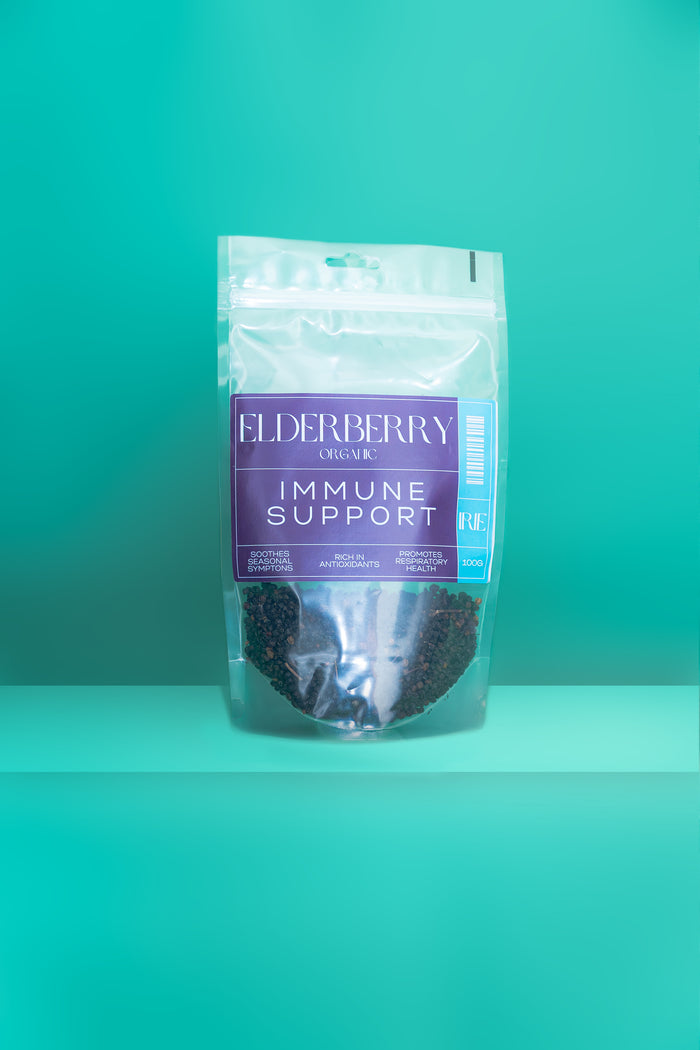 Organic Dried Elderberries – Elderberry Tea & Antioxidant Herbal Infusion | IRIE Sea Moss UK