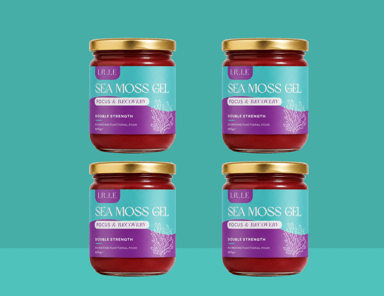 Saint Lucia Sea Moss Gel (700g) | Essential Minerals | IRIE™