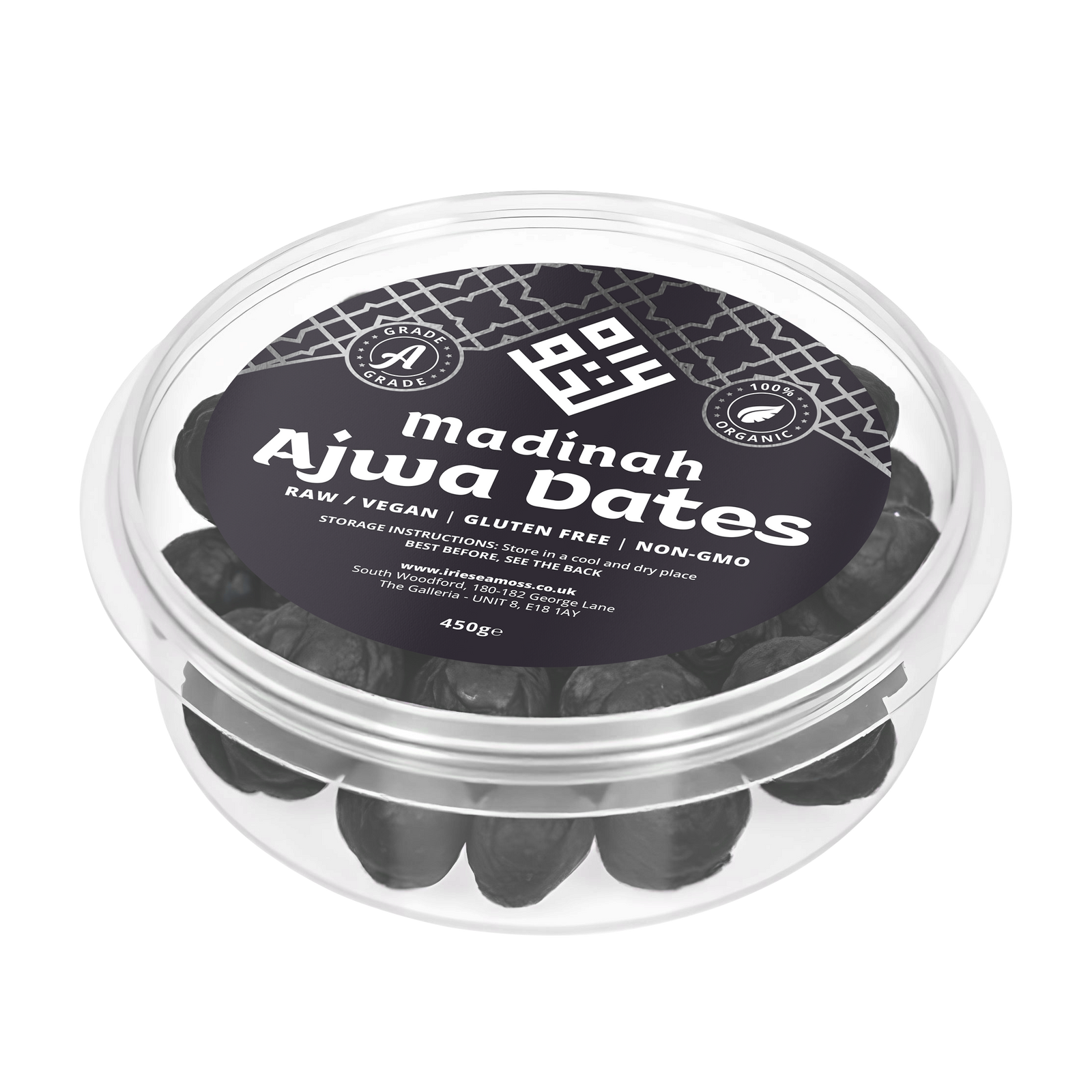 Premium Ajwa Dates – Natural Superfruit from Madinah | Irie Sea Moss UK
