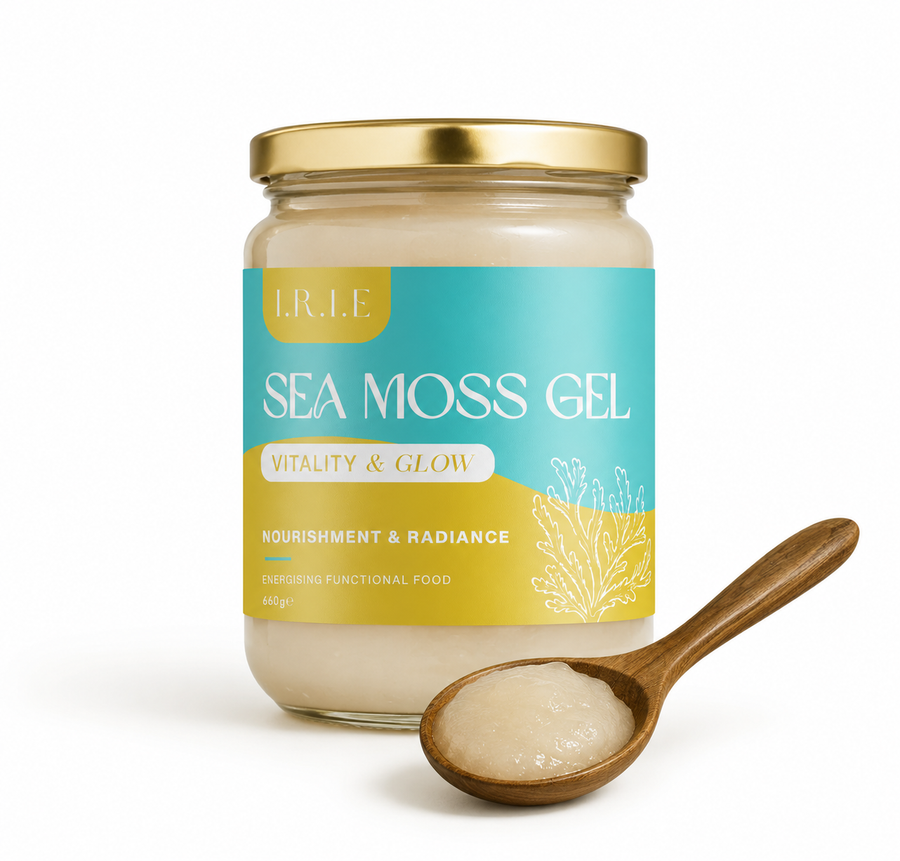 Gold Sea Moss Gel UK — Wildcrafted from St. Lucia | Irie Sea Moss
